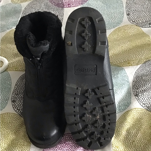 Womens Soft Mov Leather Winter Boots - Picture 3 of 5